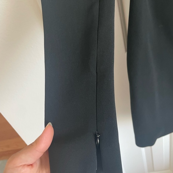 Stella McCartney Isabela Chain-Trim Mini Dress Black Womens - Picture 7 of 11